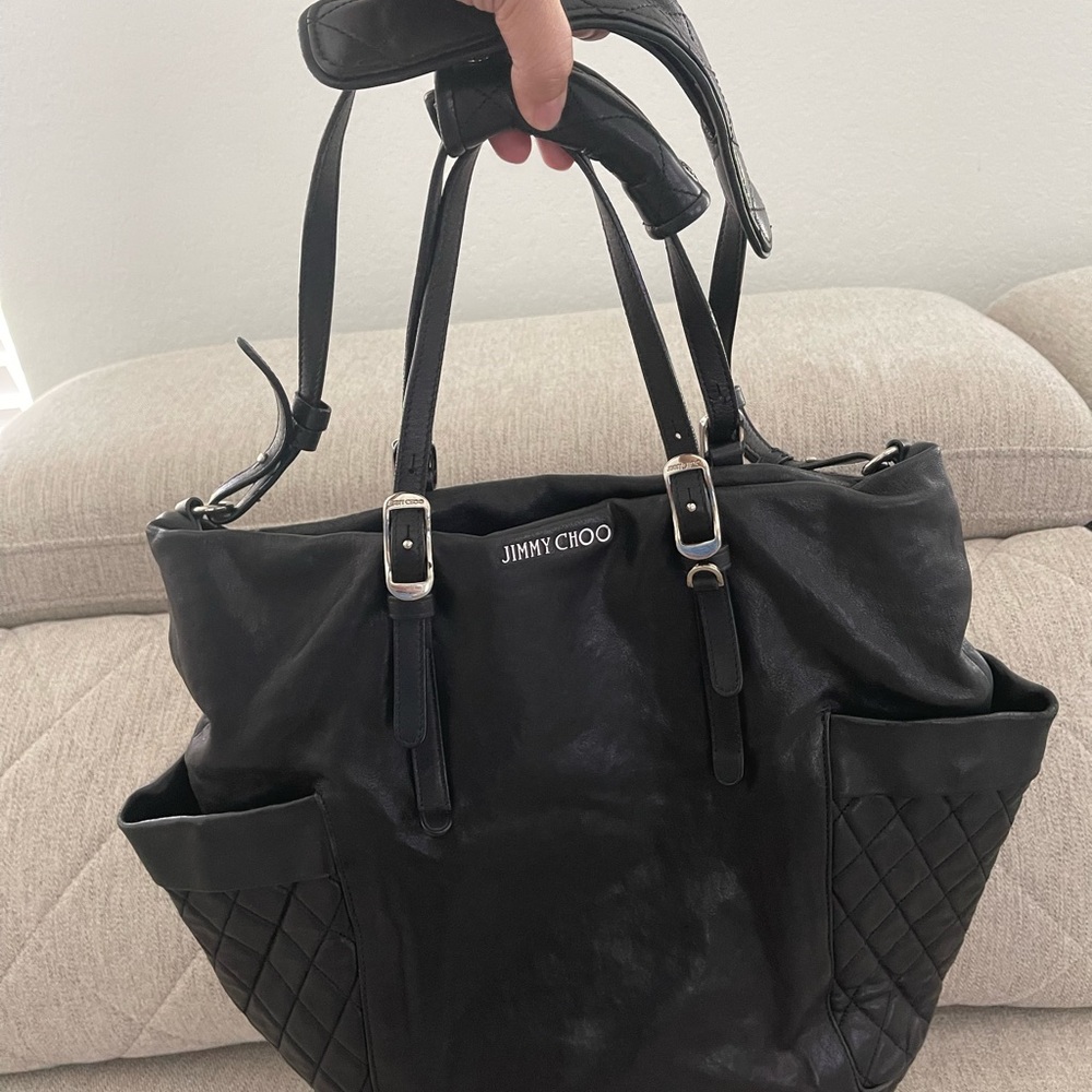 Jimmy Choo leather bag